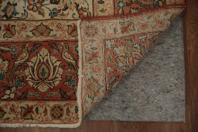 Vegetable Dye Area Rug 7x11 Traditional Hand-knotted Wool Floral Motif Vintage gallery
