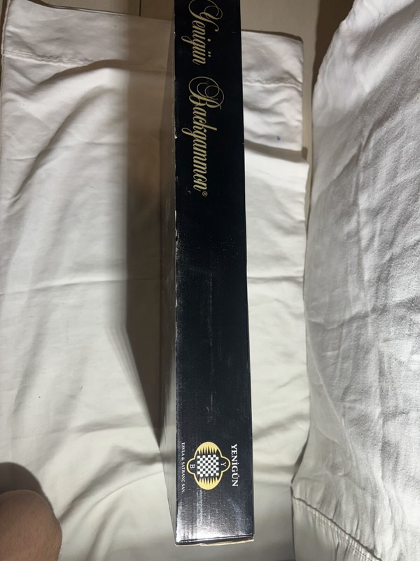 19" x 22" Art deco folding gameboard backgammon nwt gift 5904 gallery