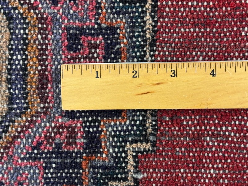 Vintage Hamedan Tribal Rug 5x8 Hand Knotted Wool Oriental Area Carpet Navy Blue gallery