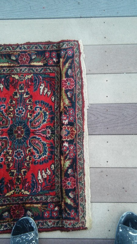 1930'S 100% ALL ORIGINAL FULL PILE PERSSIANE SAROUK LILIHAN ORIENTAL RUNNER RUG gallery