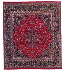 Amazing Hand Knotted Vintage Mashoud Wool Area Rug 10.0 x 9.5 Ft