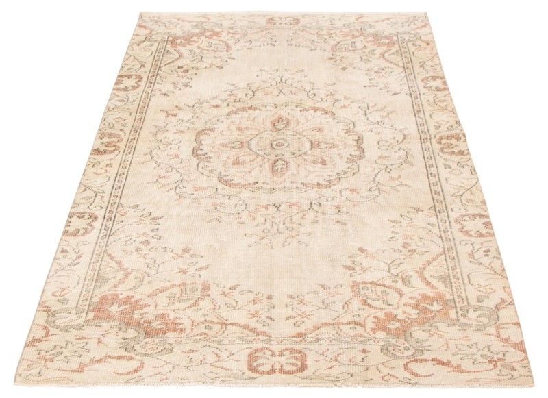 Vintage Traditional Hand-Knotted Area Rug 5'7" x 9'8" Oriental Wool Carpet gallery