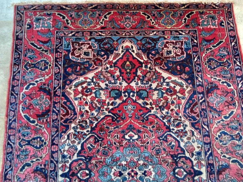 Authentic Hand Knotted rug (Bibi-baft) Area Rug 4'7" x 6'11" gallery