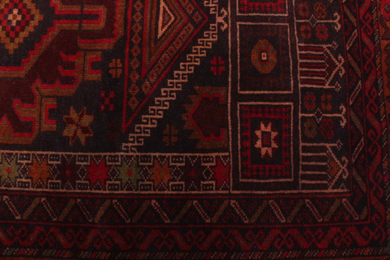 Traditional Vintage Hand-Knotted Area Rug 2'11" x 4'5" Oriental Wool Carpet gallery