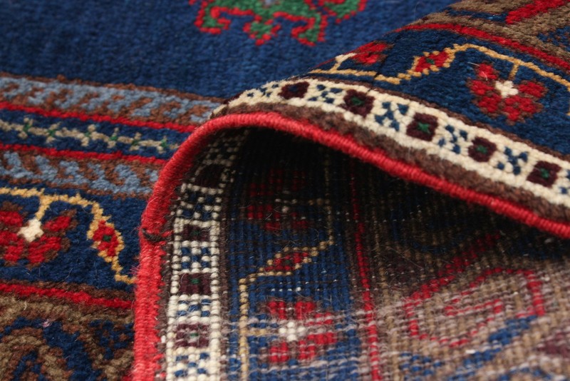 Vintage Hand-Knotted Area Rug 5'1" x 9'7" Traditional Oriental Wool Carpet gallery