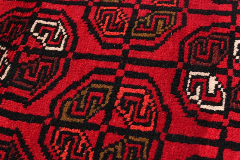 Vintage 3'5" x 5'9" Traditional Hand Knotted Vegetable Dye Wool Area Rug gallery