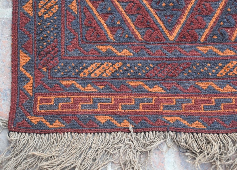 3x12 Hand Knotted Vintage Afghan Moshvani Runner Persian Tribal Wool Hallway Rug gallery