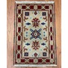Handmade Indo Kazak Wool Rug 2' X 3' gallery