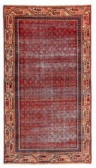Traditional Vintage Hand-Knotted Area Rug 3’7″ x 6’6″ Oriental Wool Carpet