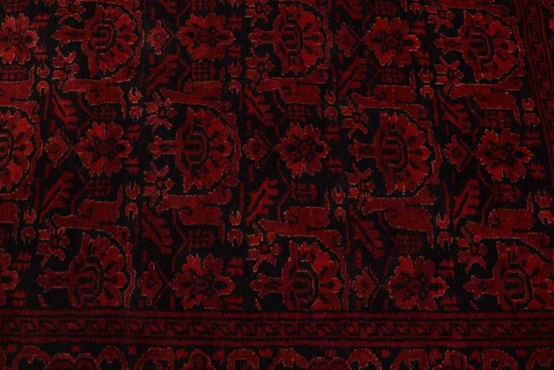 Traditional Vintage Hand-Knotted Area Rug 5'9" x 11'1" Oriental Wool Carpet gallery