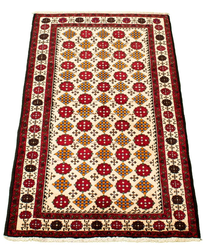 Vintage 3'5" x 6'0" Traditional Hand Knotted Vegetable Dye Wool Area Rug gallery
