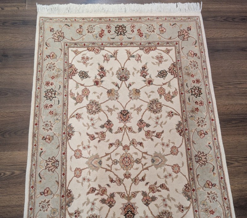 Sino Per'sian Rug 3x5, Ivory, Wool and Silk gallery