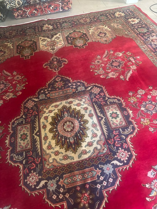 SIMI ANTIQUE. HAND MADE. 13x10 EXCELLENT CONDITION. FULL PILE.WITH SINGNR gallery
