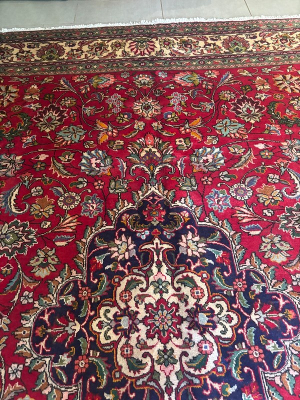 SIMI ANTIQUE. HAND MADE. 12X10. EXCELLENT CONDITION. FULL PILE.TAB.RIZ gallery