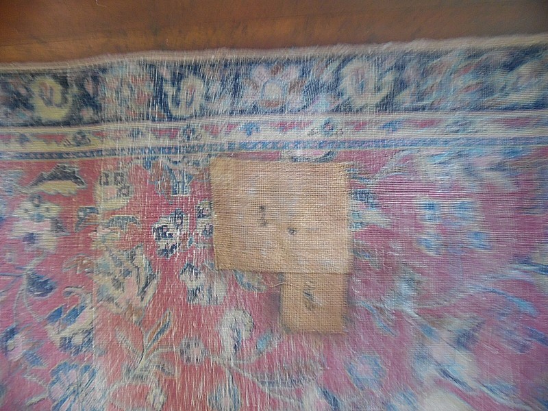 Antique Sarouk Rug 2'8" X 5'8" Runner Floral Design gallery