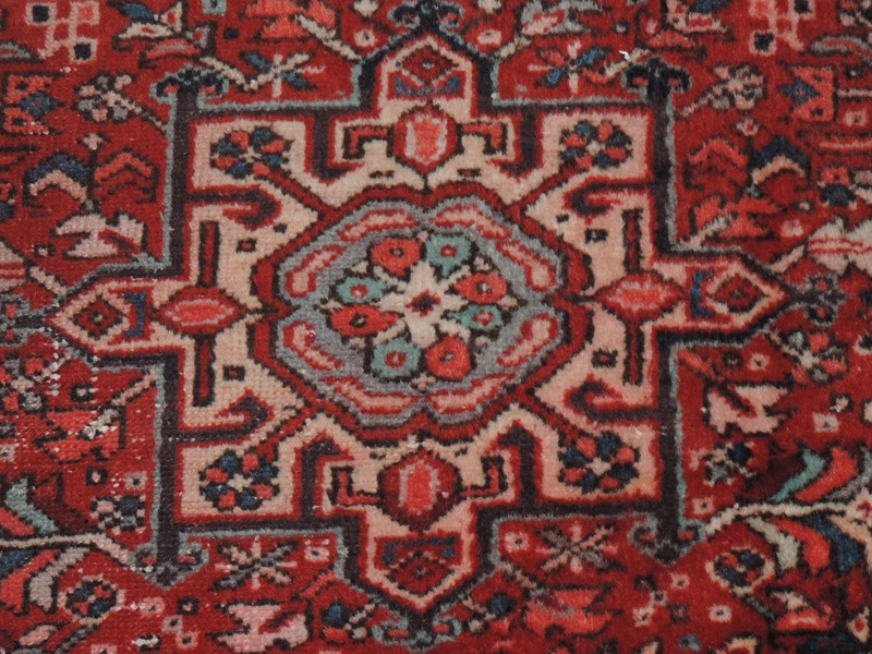 4x5ft. Handmade Semi Antique Karaje Wool Rug gallery