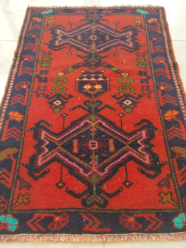 Antique Sarouk Rare Rug Handmade Caucasian Rug Otantic Natural Decor Rug gallery