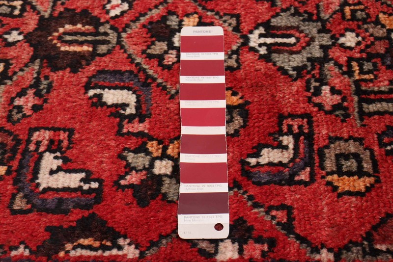 3'3" x 9'4" Vintage Hand-knotted Runner Rug Traditional Oriental Wool Carpet gallery