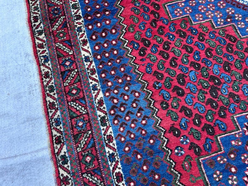 COLLECTORS' ITEM Antique Stunning Natural Vegetable Dye Fine Quality Kazak Rug gallery