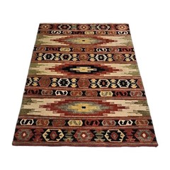 Hand-knotted 100% Wool Pile Fine South West Rug Made In Nepal 3’11″×5’9″