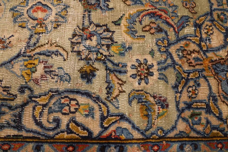 Traditional Vintage Hand-Knotted Area Rug 9'7" x 13'1" Oriental Wool Carpet gallery
