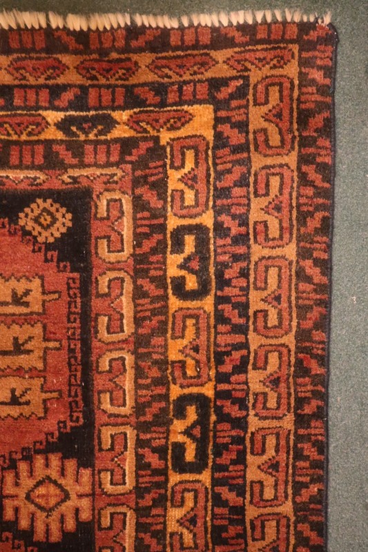 COLLECTORS' ITEM Antique Natural Vegetable Dye Caucasus Shirvan Carpet gallery
