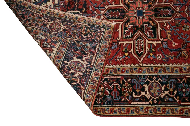 Turkish Rug", Vintage Rug, Area Ru 4'7 x 6'3 feet, Oushak Rug, Antique Rug gallery
