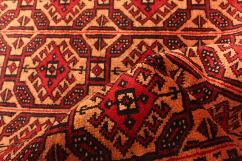 Vintage Traditional Hand-Knotted Area Rug 2'0" x 5'11" Oriental Wool Carpet gallery