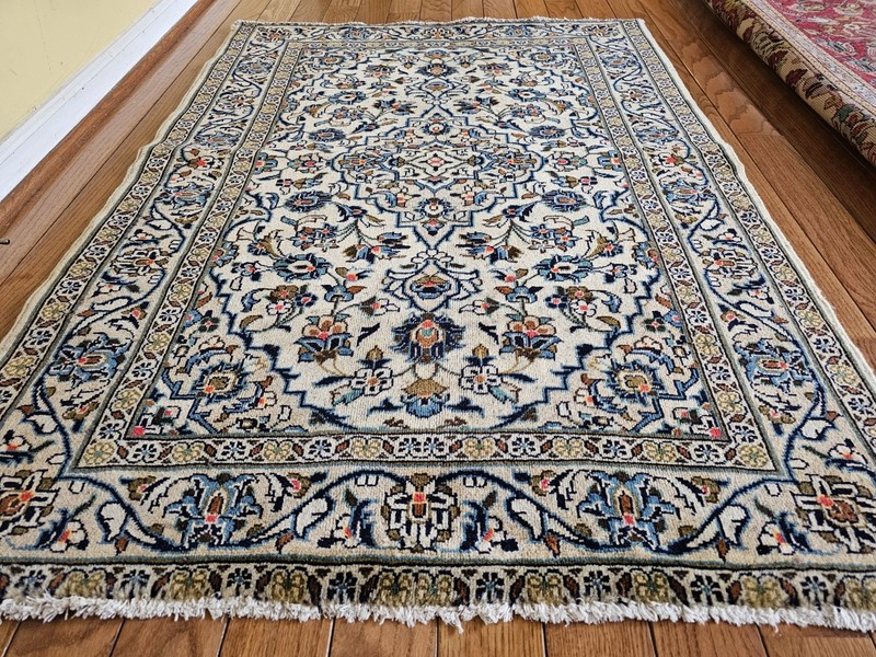 3.3 x 4.7 VINTAGE FINE USHAK RUG CAUCASIAN ANTIQUE SERAPI HERIZ KAZAK gallery