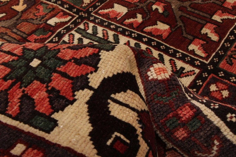 Vintage 6'9" x 10'0" Traditional Hand Knotted Vegetable Dye Wool Area Rug gallery