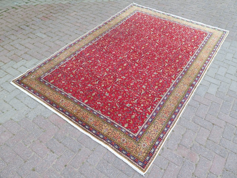 Anatolia Wool Carpet Handmade Floor Rug Large Authentic Kayseri Teppich 74"x112" gallery