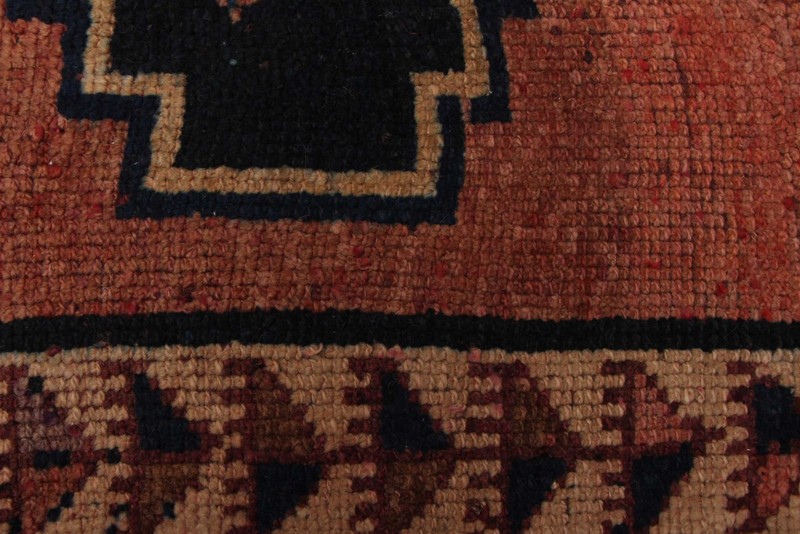Vintage Hand-knotted Runner Rug 4'0" x 11'11" Traditional Oriental Wool Carpet gallery