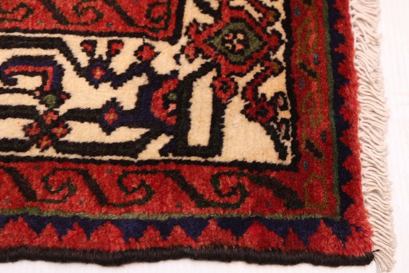2'9" x 9'10" Vintage Hand-knotted Runner Rug Traditional Oriental Wool Carpet gallery