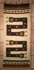 Peruvian Hand Woven Wool Wall Hanging Tapestry – RARE Vintage hanging  