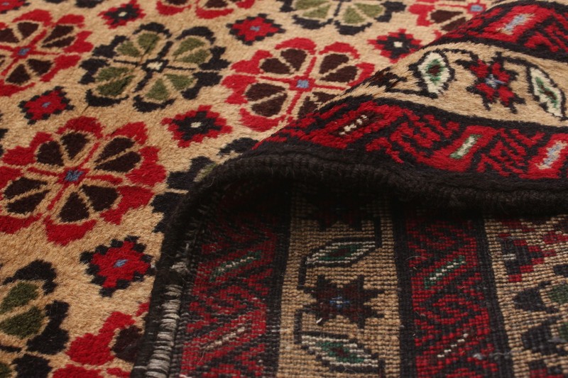 Traditional Vintage Hand-Knotted Area Rug 3'3" x 5'11" Oriental Wool Carpet gallery