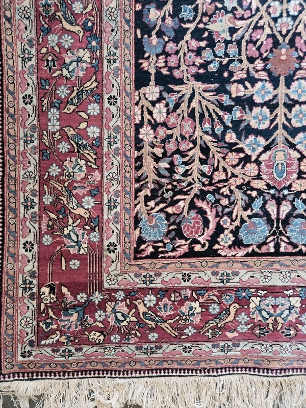 Fine Antique Genuine Middle Eastern Lavar Rug 99 X 55 Inches gallery