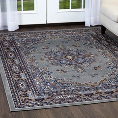 Persien SILVER GRAY AREA RUG 6 X 8 ORIENTAL CARPET 69 – ACTUAL 5′ 2″ x 7′ 4″