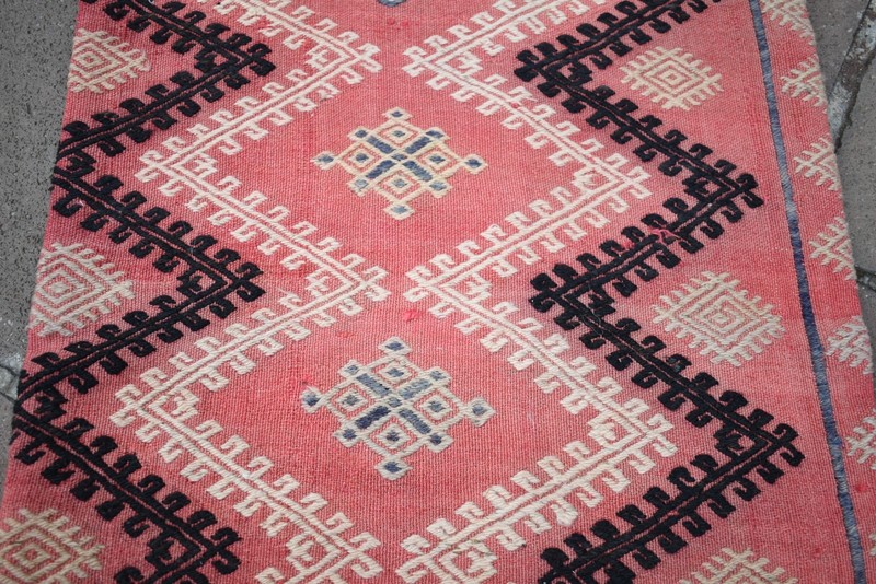 Turkish Kilim Pillow Cover Sofa Rug 19''x35'' Decorative Handmade Cushion Cover gallery
