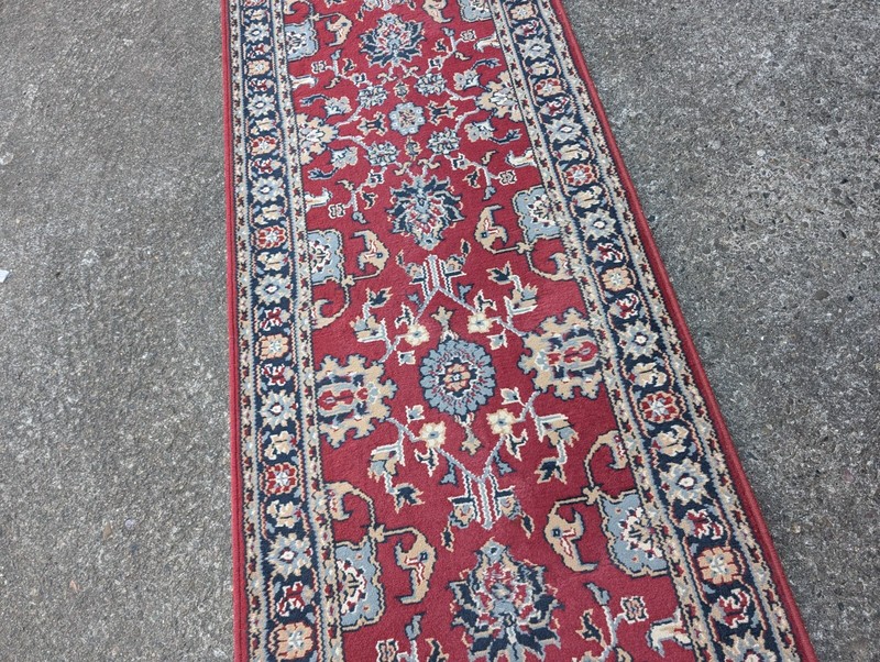 60s Vintage Carpet Rug Shag 215 X 90 Retro Runner Oriental Carpet 70s K7 gallery