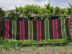 Handmade Wool Woven Carpet Kilim Runner ‘Seasons’ Moldavian Bessarabian 1983