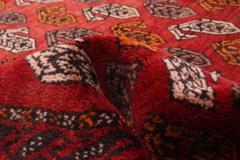 Vintage Hand-Knotted Area Rug 3'6" x 6'6" Traditional Oriental Wool Carpet gallery