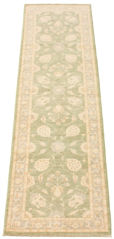 Vintage Hand-knotted Runner Rug 2'8" x 9'8" Traditional Oriental Wool Carpet gallery