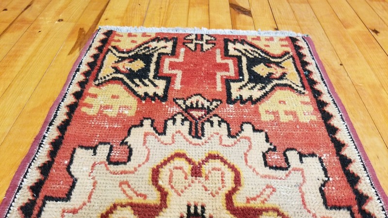 Bohemian Vintage Tribal Rug 1'7" × 2'10" gallery