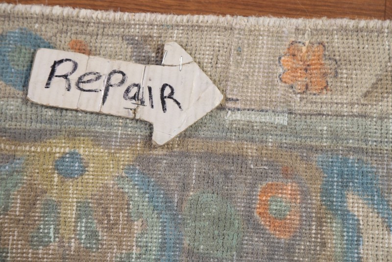 Overdyed 10x13 Floral Traditional Vintage Area Rug Wool Handmade Large Carpet gallery