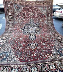 Auth: 19th C Antique Sarouk Farahan Collectors Masterpiece 11×13