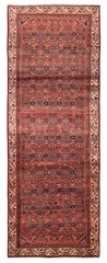 3’5″ x 9’7″ Vintage Hand-knotted Runner Rug Traditional Oriental Wool Carpet