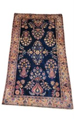 Circa 1900s Antique Hand Knotted Authentic Sarouk Mahajeran Size 4ft By 6ft8″