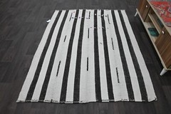 Hemp 5×6,Turkish Rug,vintage,anatolian,White,kilim,Bohemian,handmade,wool