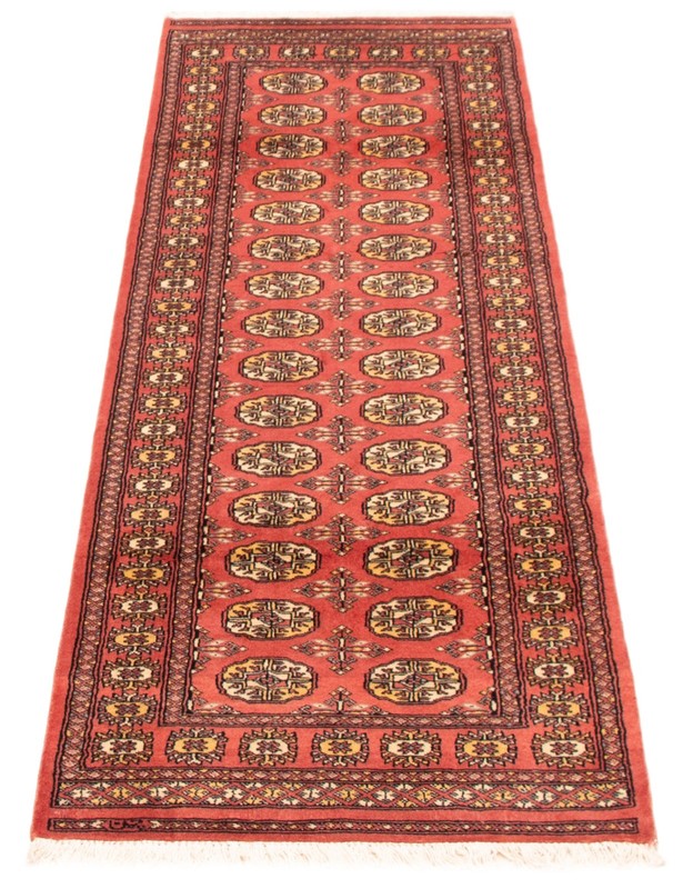 2'8" x 8'3" Vintage Hand-knotted Runner Rug Traditional Oriental Wool Carpet gallery