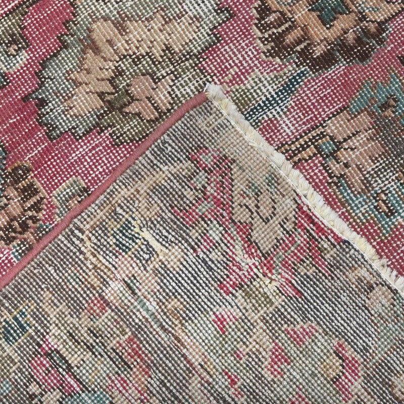 7'8" x 9'10" Sorella Vintage Hand-Knotted Wool Area Rug gallery